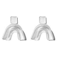 2 plateaux à dents moulables | plateaux buccaux thermaformants pour blanchiment des dents blanchiment