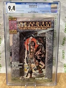 ๐ฅ๐ Starslayer 1 CGC 9.4 Pacific 1982 WP Mike Grell๐ฅ๐ 1st app of Starslayer - Picture 1 of 3