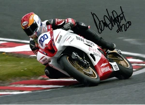 Motor Bike Rider BSB Dan Linfoot Hand Signed Photo Autograph 7x5" AF - Picture 1 of 1