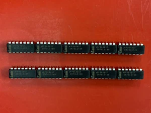 10x DM74LS14N NATIONAL SEMICONDUCTOR IC HEX INVERTER LOGIC LS-TTL 14 PIN DIP - Picture 1 of 4
