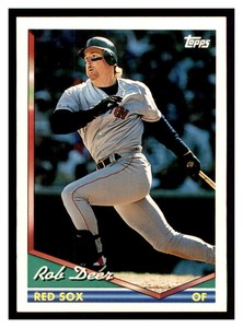 1994 Topps #531 ROB DEER Boston Red Sox ~E6G