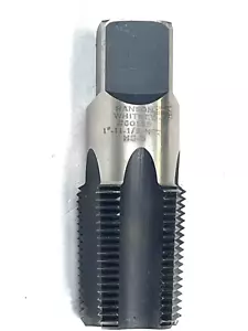 1"- 11-1/2 Pipe Tap NPTF(Dryseal) Tapered Hanson Whitney USA MADE - Picture 1 of 5