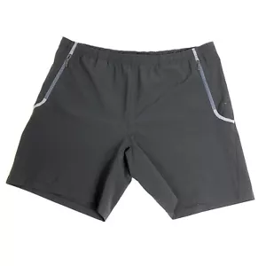 Men's Nike Lightweight Black Shorts Running AthleticSize XL Zipper Pockets C155 - Picture 1 of 4