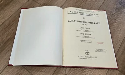Zwei Duos Wq 140,142 – Nagels Musik-Archiv 1964 Bilingual German/English Edition - Image 1 of 4