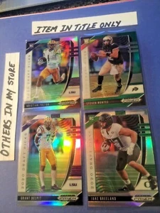 2020 Panini Prizm green refractor steven montez colorado vikings invest - Picture 1 of 1