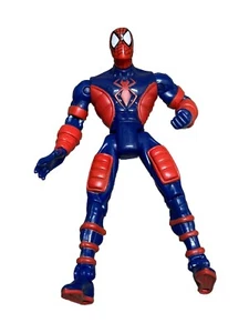 Marvel Figure 1998 Flip N Trap Spiderman Toybiz Animated Sneak Attack 5" Vtg - Picture 1 of 4