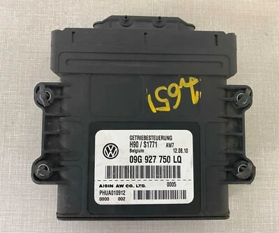 2011 Volkswagen Tiguan 2.0 AWD COMPUTADOR DE TRANSMISSÃO TCM TCU 09G927750LQ   - Imagem 1 de 2