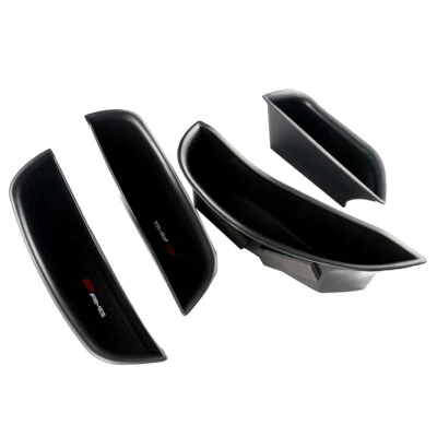 Fits For Mercedes-Benz C-class W205 2014-2015 4x Door Handle Armrest Storage Box Foto 1 de 4