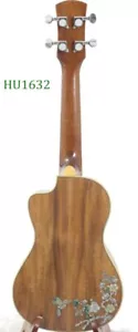 Alulu Solid Acacia Koa wood Concert Cutaway Ukulele, hummingbird inlay HU1632 - Picture 1 of 6