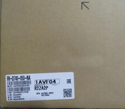 FRD740050NA NEU MITSUBISHI FR-D740-050-NA D700 Inverter - Image 1 of 3