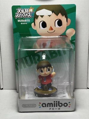 NUEVO Amiibo Villager (Murabito) Jpn Ver Smash Bros Nintendo Switch 3DS WiiU SELLADO Foto 1 de 4