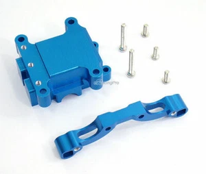 Placa amortiguadora frontal de aleación/caja de cambios para Tamiya TT-01 - Imagen 1 de 1