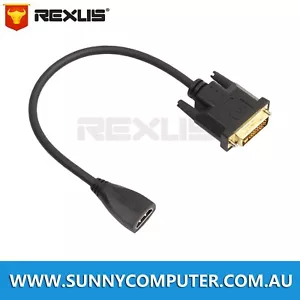DVI Male to HDMI Female Converter PC TV HD 1080P HDTV Display Adapter Cable Cord - Picture 1 of 8
