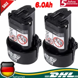 2x 10.8V 6,0AH Li-Ion Ersatzakku Für Makita Akku Original BL1013 BL1014 194550-6 - Bild 1 von 24