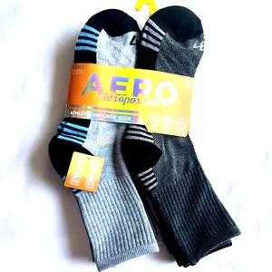 Aeropostale Athletic Mid Crew Sock Men's 8 pair 6-12 arch support everyday use - Picture 1 of 10