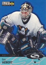 1997-98 Collector's Choice Hockey Star Quest #SQ42 Guy Hebert Anaheim Ducks