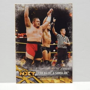 WWE NXT Samoa Joe Card 4 - Picture 1 of 2