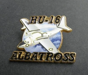 ALBATROSS HU-16 AIR FORCE AMPHIBIOUS AIRCRAFT LAPEL PIN BADGE 1.5 INCHES - Picture 1 of 1