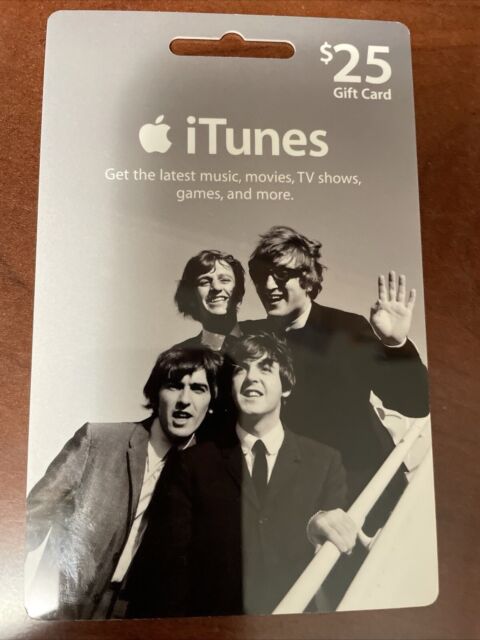 Apple iTunes Gift Card NO VALUE Rechargable $15-$500 (IL/RT6-S36