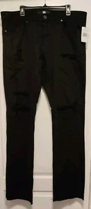 JORDAN CRAIG MARTIN STACKED DENIM JET BLACK JTF956R 40 New With Tags - Picture 1 of 10