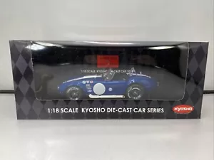 1/18 Kyosho 1962 Shelby Cobra 427 S/C Racing Blue 08045BL - Imagen 1 de 23