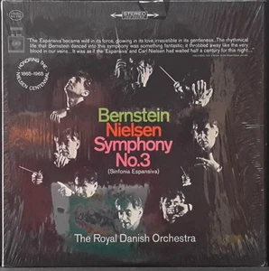 COLUMBIA MS 6169 NIELSEN SYMPHONY NO.3 BERNSTEIN ROYAL DANISH ORCH. US PRES - Foto 1 di 3