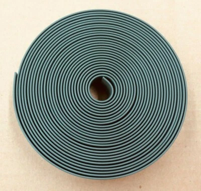 Correa de silla de vinilo de 1" 20' con flejes para reparación de muebles de patio verde acebo #246 Foto 1 de 4