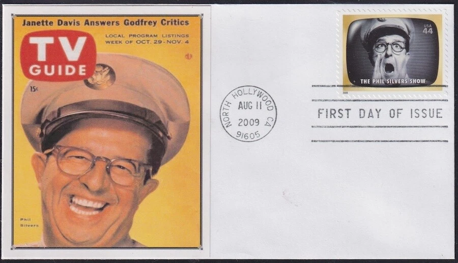 USA # 4414l.1 PHIL SILVERS, STAR of  PHIL SIVER SHOW and SUPERB SARGEANT BILKO - Image 1 of 1