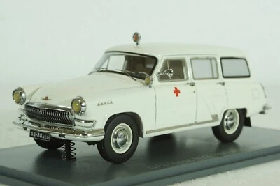 Ambulancia Gaz-22 Volga 1960 (exportación), NEO 43808, NEO 1:43 RARA Foto 1 de 4