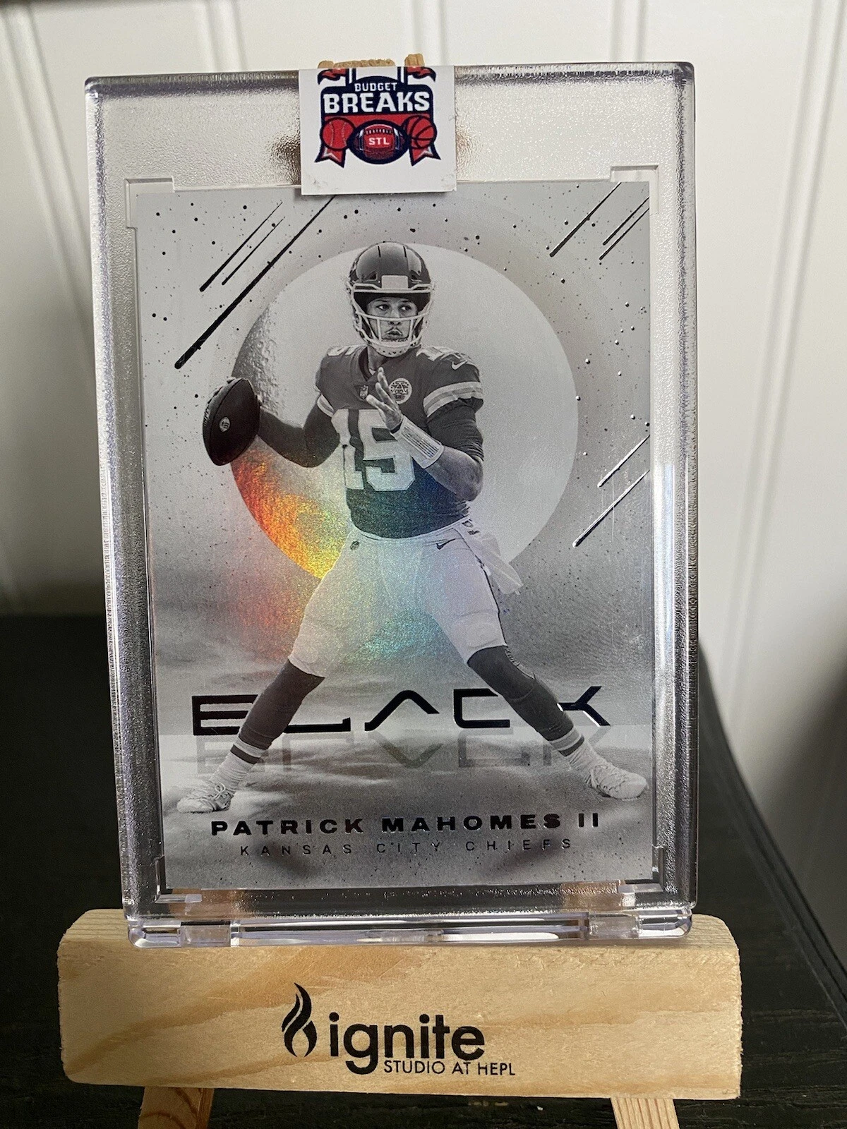PATRICK MAHOMES 2022 Panini Black White Night SSP Case Hit #WN-2 CHIEFS