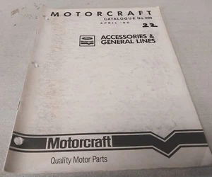 1990 FORD MOTORCRAFT Catalogue - Accessories & General Lines - Picture 1 of 1