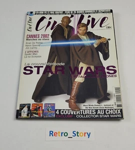 Magazine - Star Wars : L'attaque des Clones - Ciné Live N°57 - Mai 2002 - Picture 1 of 11