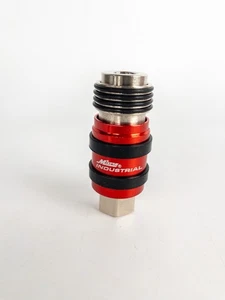 Milton® 5 In ONE Universal Safety Exhaust Quick-Connect Coupler , 3/8" FNPT 1752 - Picture 1 of 9