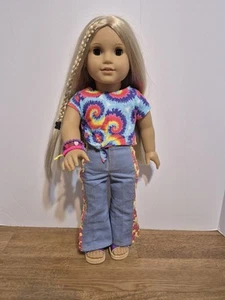 American Girl Historical 1974 Julie Albright 18" - Imagen 1 de 7