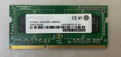 Lexmark 57X9022 2GB DDR3 256Mx64 RAM Memory Stick - Image 1 of 4