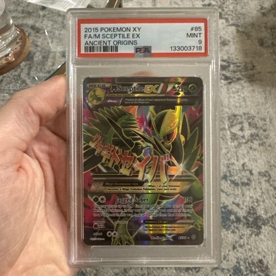 2015 Pokémon -  XY Ancient Origins - M Sceptile EX 85/98 Full Art - PSA 9 - Image 1 of 2