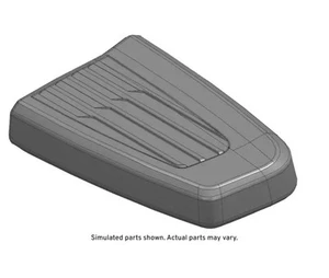 Genuine GM Rear Assist Step Front Finish Cap 84173417 - Picture 1 of 3
