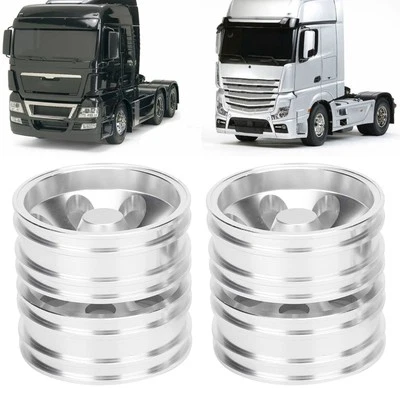 (Hinterräder Felgen) RC Trailer Vorderräder Hinterräder Felgen Naben Mit 7 S URS - Bild 1 von 4