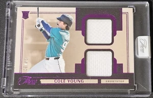 2025 Panini Three and Two Cole Young Prospect Dual Jerseys RC /32 - #PDJ-CY - Picture 1 of 2