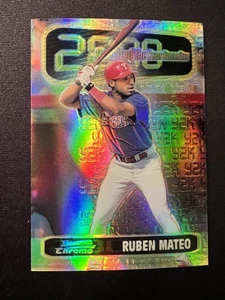 1999 Bowman Chrome Rookie of the Year Favorites Refractor Ruben Mateo #ROY4 - Picture 1 of 2