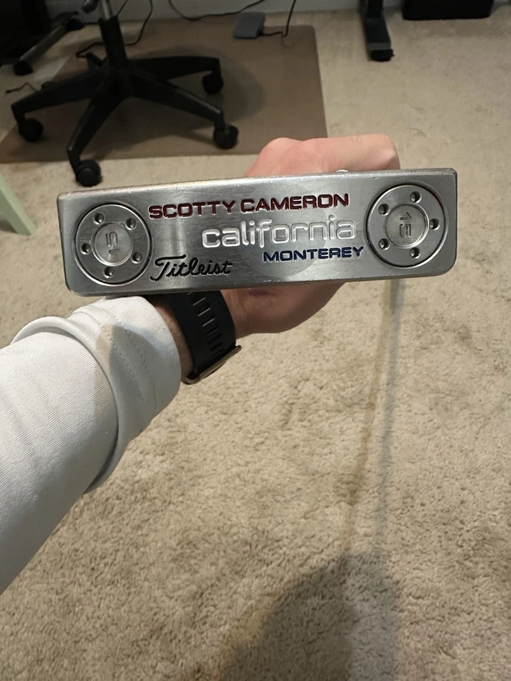 Scotty Cameron California Monterey 34.5in putter with headcover - Image 1 of 4