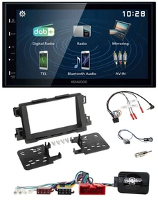 Kenwood 2DIN Bluetooth Lenkrad USB DAB Autoradio für Mazda 6 CX5 2013-2015 schwa - Bild 1 von 10