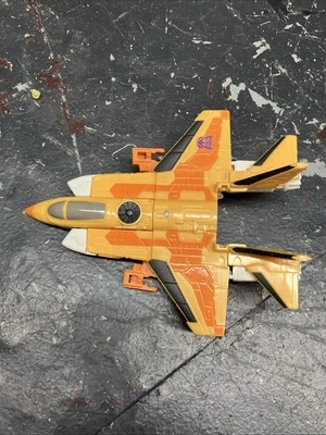 Transformers Toy SUNSTORM exclusive orange yellow seeker jet B30 - Image 1 of 4