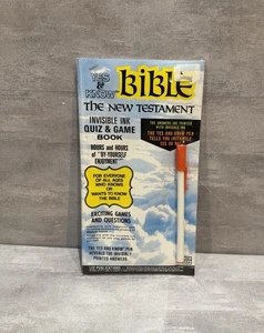 Yes & No Invisible Ink Quiz Game Book-Bible The New Testament - Picture 1 of 2