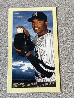 2009 Upper Deck Goodwin Champions Mini #222 Mariano Rivera Yankees - Image 1 of 2