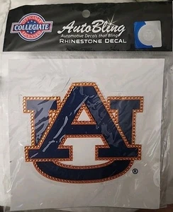 Auburn University Officially Collegiate Licensed Auto Bling 5" Rhinestone Decal - Picture 1 of 3