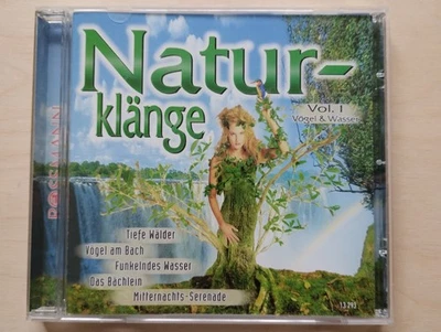 Naturklänge Vol. 1, Vögel & Wasser, Meditation, Entspannung, Rossmann, CD, 1999 - Bild 1 von 2