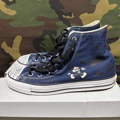 Converse Ctas Pro Sp Hi Sean Pablo Azul Marino Negro Blanco 167953C con Caja Hombres Us9 Foto 1 de 4