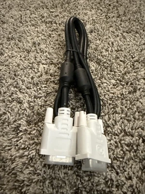 DVI-D Single Link Display Monitor Digital Video 21 pin Male to Male Cable 6 ft - Image 1 of 3