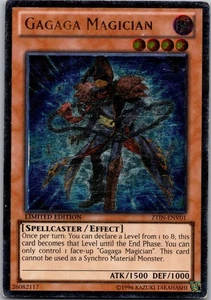 Gagaga Magician (UTR) Limited 2013 Zexal Collection Tin ZTIN-ENV01 HP - Picture 1 of 2